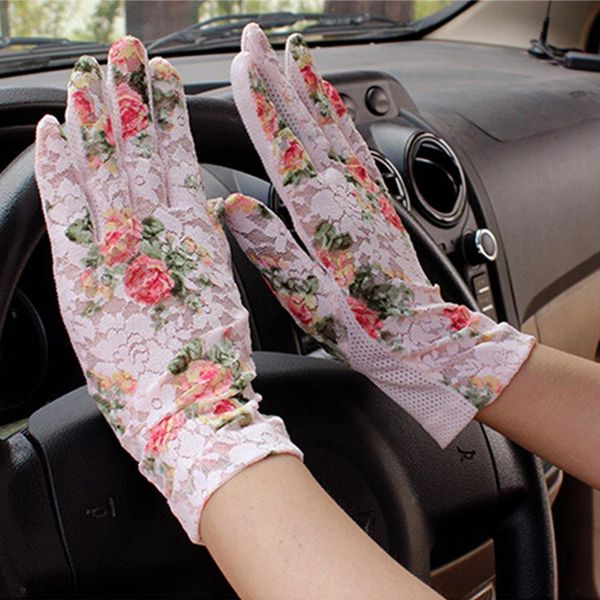 non-slip breathable ladies spot summer thin uv protection sun driving gloves, Blue;gray
non-slip breathable ladies spot summer thin uv protection sun driving gloves, Blue;gray
