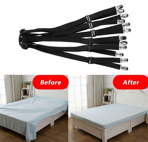 bed sheet long straps clips fixed in 6 directions adjustable mattress cover grippers elastic fastener anti-s bbyijr garden2010
bed sheet long straps clips fixed in 6 directions adjustable mattress cover grippers elastic fastener anti-s bbyijr garden2010