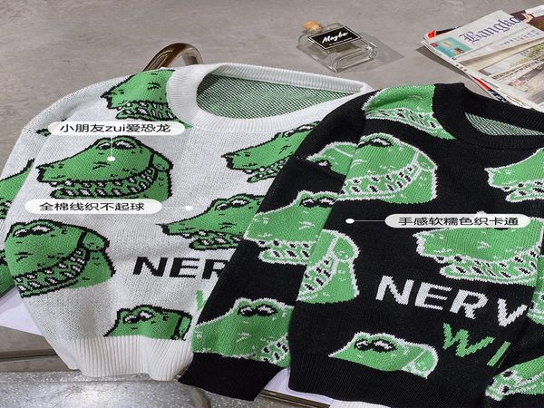 boy's cotton pullover dinosaur sweater sweater 2020 new fashion spring and autumn big boy baby children's garment wmtnaa rimmer, Blue
boy's cotton pullover dinosaur sweater sweater 2020 new fashion spring and autumn big boy baby children's garment wmtnaa rimmer, Blue