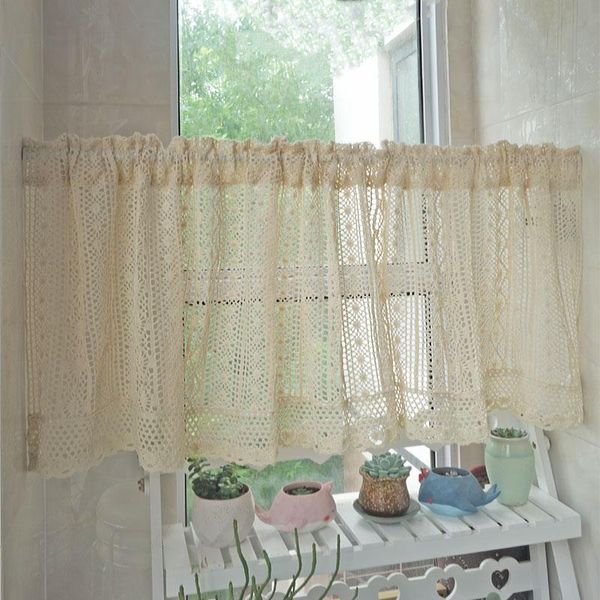 curtain & drapes 1pc american style cotton crocheted short coffee small kitchen home decorative
curtain & drapes 1pc american style cotton crocheted short coffee small kitchen home decorative