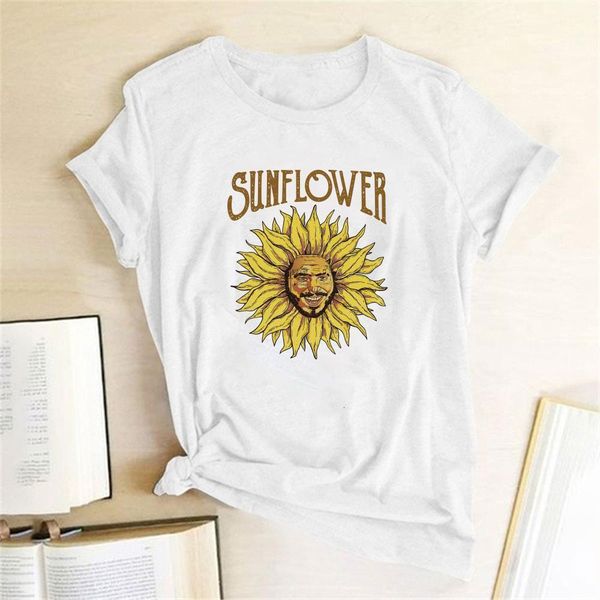 sunflower printing t-shirts women tshirts cotton women funny womens summer clothing harajuku tshirt femme camisetas mujer, White
sunflower printing t-shirts women tshirts cotton women funny womens summer clothing harajuku tshirt femme camisetas mujer, White