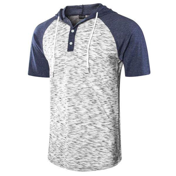 men's t-shirts short-sleeved t-shirt with hat fashionable fitness casual hoodies tshirt raglan sleeve swag hem clothing, White;black
men's t-shirts short-sleeved t-shirt with hat fashionable fitness casual hoodies tshirt raglan sleeve swag hem clothing, White;black