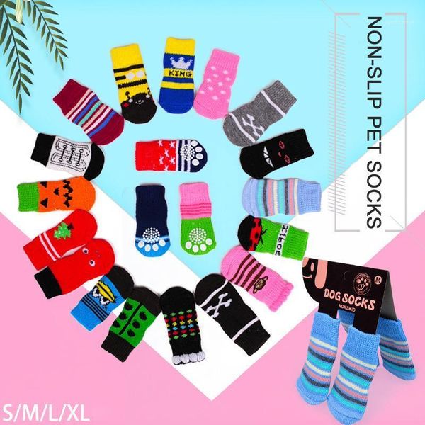 dog apparel 20pcs/set cute puppy knit socks small dogs cotton anti-slip cat shoes for autumn winter indoor wear slip on protector1
dog apparel 20pcs/set cute puppy knit socks small dogs cotton anti-slip cat shoes for autumn winter indoor wear slip on protector1