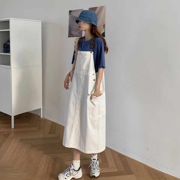 summer korean 2020 new net dress red chic medium and long slim and versatile white denim strap dress for women ygowh, Black;gray
summer korean 2020 new net dress red chic medium and long slim and versatile white denim strap dress for women ygowh, Black;gray