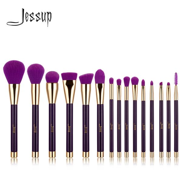 jessup brushes 15pcs purple/darkviolet makeup brushes set powder foundation eyeshadow eyeliner lip contour concealer smudge 201008
jessup brushes 15pcs purple/darkviolet makeup brushes set powder foundation eyeshadow eyeliner lip contour concealer smudge 201008