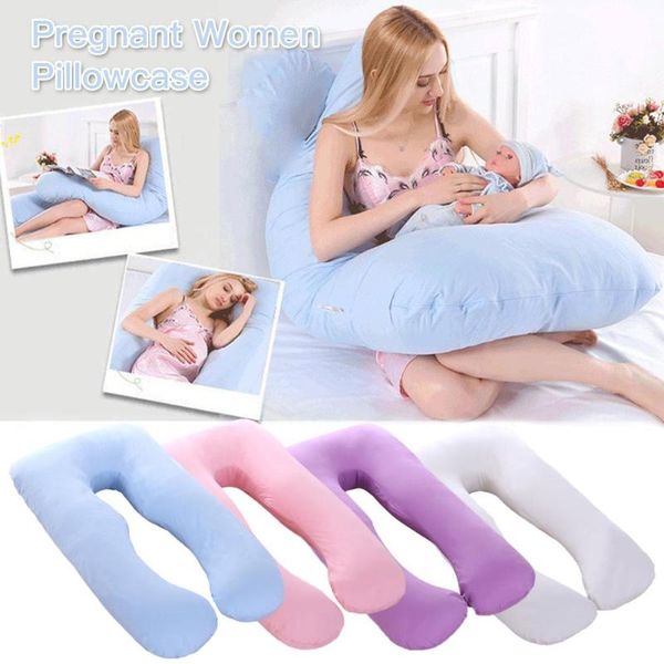 pregnancy pillow support pillow for pregnant women body cotton pillowcase u shape maternity pillows pregnancy side sleepers 
pregnancy pillow support pillow for pregnant women body cotton pillowcase u shape maternity pillows pregnancy side sleepers