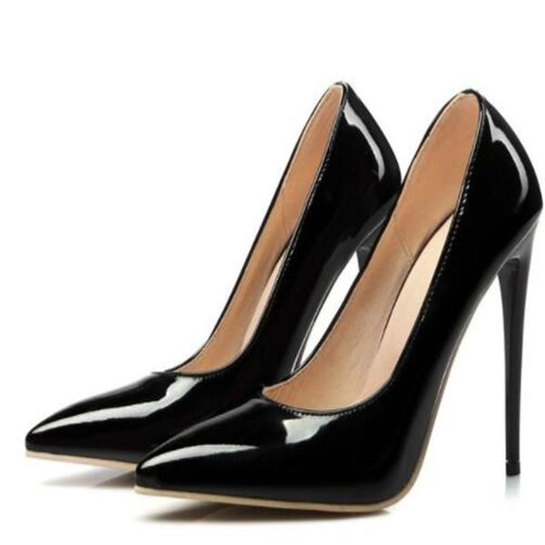 women pumps heeled shoes nude pointed toe high heel shoes stiletto high heels ladies cm big size 35-43, Black
women pumps heeled shoes nude pointed toe high heel shoes stiletto high heels ladies cm big size 35-43, Black
