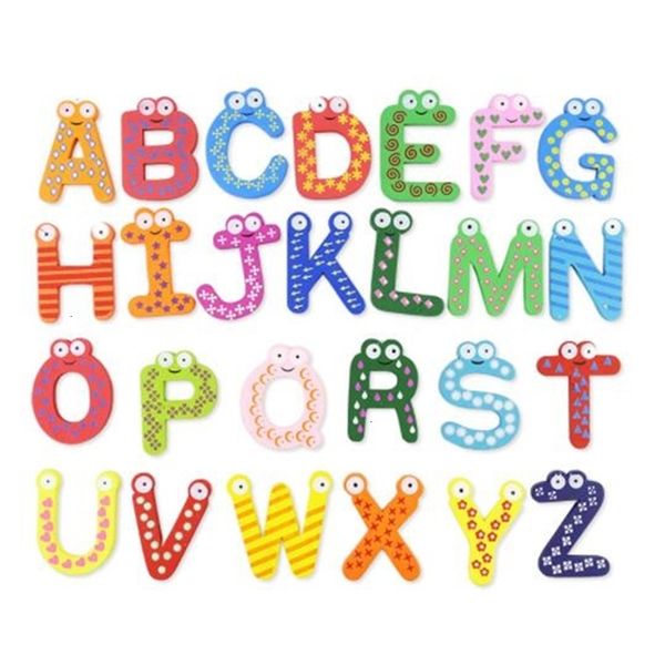 words fridge magnets kids 26pcs/set children wooden cartoon alphabet education learning toys crafts home decorations gifts
words fridge magnets kids 26pcs/set children wooden cartoon alphabet education learning toys crafts home decorations gifts