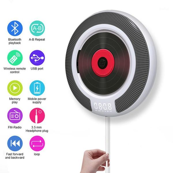 wall mount bluetooth full format cd player wireless led speaker fm radio portable deskstereo audio mp3 usb1
wall mount bluetooth full format cd player wireless led speaker fm radio portable deskstereo audio mp3 usb1