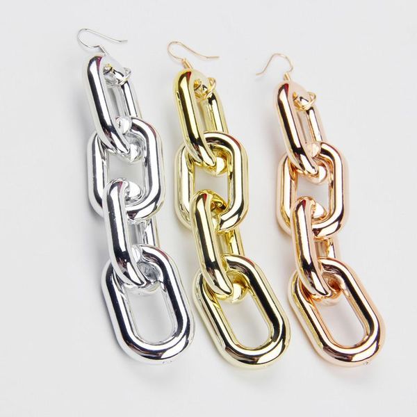 fishsheep acrylic chunky chain long earrings for women statement punk 3 color big link chain drop earring brincos pendientes, Silver
fishsheep acrylic chunky chain long earrings for women statement punk 3 color big link chain drop earring brincos pendientes, Silver