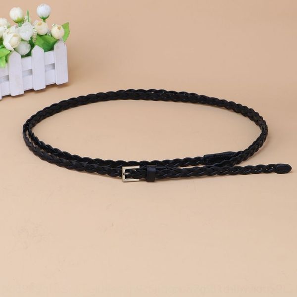 gcl9j knot decoration casual autumn leather skirt sweater cowhide chain waist sweater belt first layer women's woven thin belt double w, Black;brown
gcl9j knot decoration casual autumn leather skirt sweater cowhide chain waist sweater belt first layer women's woven thin belt double w, Black;brown