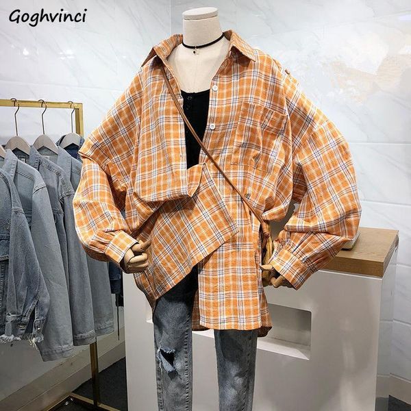 women's blouses & shirts womens plaid pocket casual daily bf spring school students harajuku oversize chic stylish fashion women1, White
women's blouses & shirts womens plaid pocket casual daily bf spring school students harajuku oversize chic stylish fashion women1, White