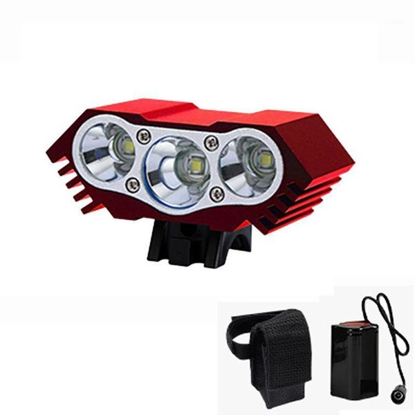 3xt6 led bicycle light with battery pack ultra bright mtb road bike front lights waterproof safe cycling headlight lamp bc05761
3xt6 led bicycle light with battery pack ultra bright mtb road bike front lights waterproof safe cycling headlight lamp bc05761