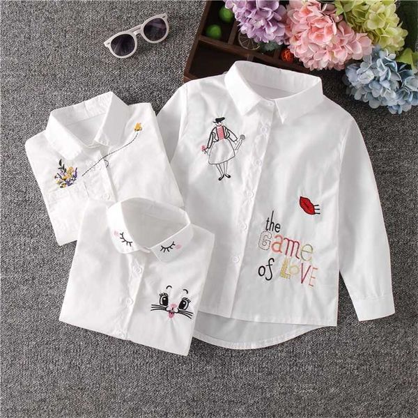 arrival girls white blouse fall cute long sleeves children cartoon shirts girl blouses cat teenager school clothes kids 220125, White;black
arrival girls white blouse fall cute long sleeves children cartoon shirts girl blouses cat teenager school clothes kids 220125, White;black