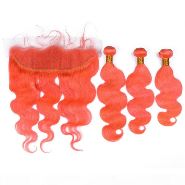 brazilian orange human hair weft extensions with lace frontal closure 13x4 body wave orange colored virgin hair weave bundles with frontal, Black;brown
brazilian orange human hair weft extensions with lace frontal closure 13x4 body wave orange colored virgin hair weave bundles with frontal, Black;brown