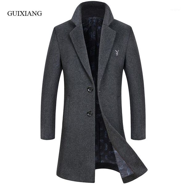new arrival style men boutique long woolen overcoat business casaul single button embroidery men solid trench jacket size m-3xl1, Black
new arrival style men boutique long woolen overcoat business casaul single button embroidery men solid trench jacket size m-3xl1, Black