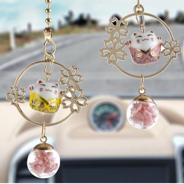 new color cat car pendant pendant decoration cute fashion car safety mirror, girl girlfriend gift
new color cat car pendant pendant decoration cute fashion car safety mirror, girl girlfriend gift