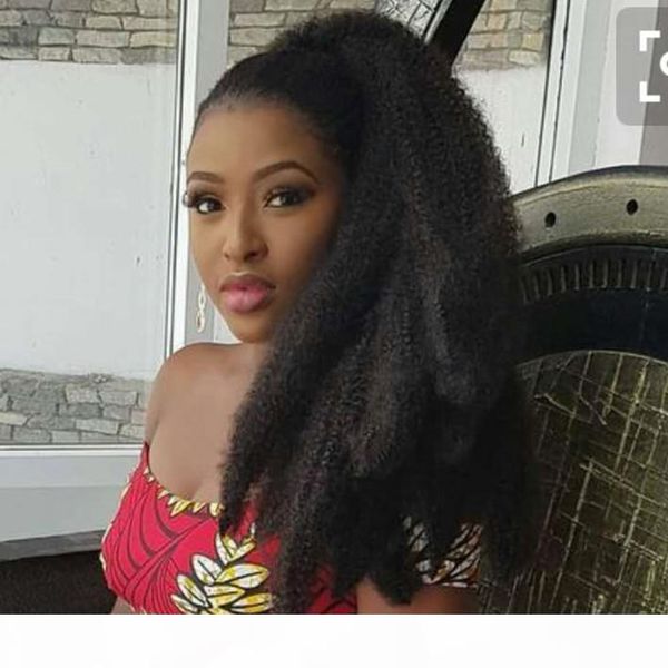 8a afro kinky curly ponytail extensions for women natural black remy human hair 1 piece 160g clip in ponytails extension 100% human hair
8a afro kinky curly ponytail extensions for women natural black remy human hair 1 piece 160g clip in ponytails extension 100% human hair