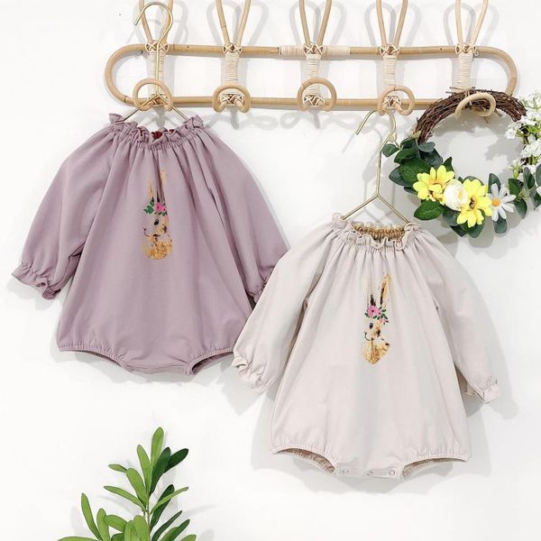 2021 new autumn clothes cute cartoon print baby girl bodysuits pure cotton long sleeve infant girls jumpsuit orcg, Blue
2021 new autumn clothes cute cartoon print baby girl bodysuits pure cotton long sleeve infant girls jumpsuit orcg, Blue
