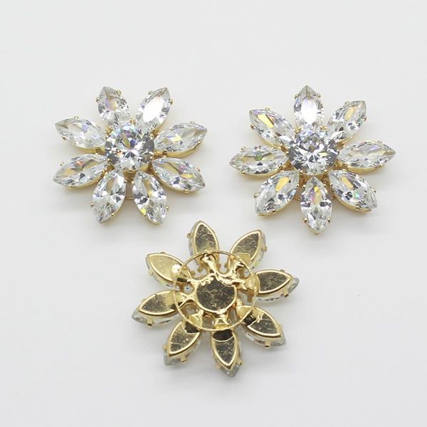 zmasey new zircon buttons 2pcs/lot 30mm flower button gold handwork accessories festival decor diameter supplies for wholesale wmtbbb, Black
zmasey new zircon buttons 2pcs/lot 30mm flower button gold handwork accessories festival decor diameter supplies for wholesale wmtbbb, Black