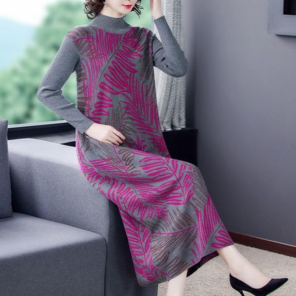 new autumn women print casual loose elegant maxi sweaters winter vintage 3xl plus size knitted bodycon turtleneck sweater dress, White;black
new autumn women print casual loose elegant maxi sweaters winter vintage 3xl plus size knitted bodycon turtleneck sweater dress, White;black