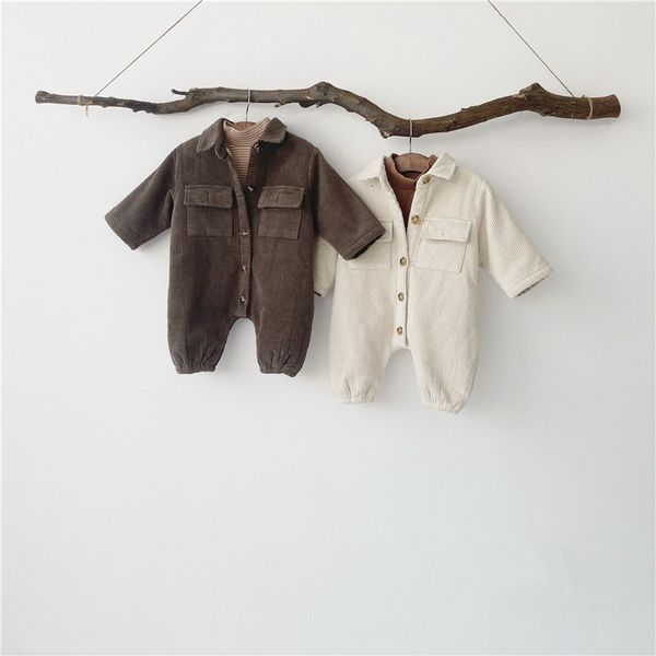 wholesale 2021 spring new baby boy girl romper soild long sleevele fluffy corduroy single breasted jumpsuit kid clothes e2505, Blue
wholesale 2021 spring new baby boy girl romper soild long sleevele fluffy corduroy single breasted jumpsuit kid clothes e2505, Blue