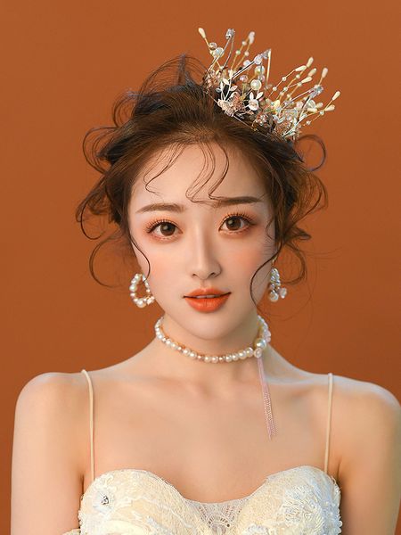water dance a4139 bridal gold beads fairy beauty ring princess crown headdress wedding accessories, Silver
water dance a4139 bridal gold beads fairy beauty ring princess crown headdress wedding accessories, Silver