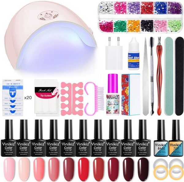 zk30 8ml nail gel set nail uv gel polish kit polish set colos nails complet with 36w quick-drying baking lamp
zk30 8ml nail gel set nail uv gel polish kit polish set colos nails complet with 36w quick-drying baking lamp