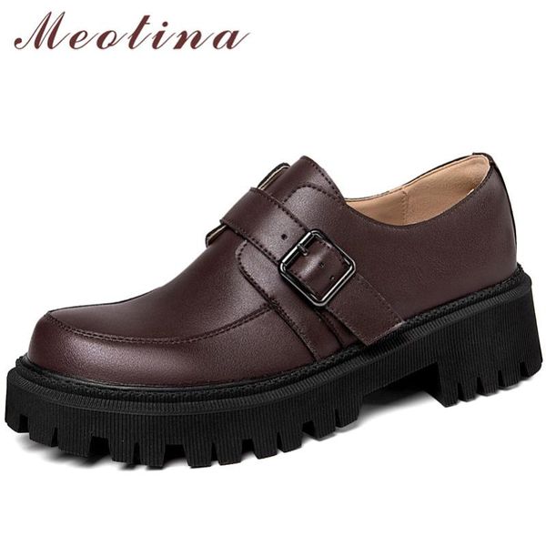 meotina platform med heels cow split leather women shoes thick heel pumps buckle round toe female footwear spring black size 43
meotina platform med heels cow split leather women shoes thick heel pumps buckle round toe female footwear spring black size 43