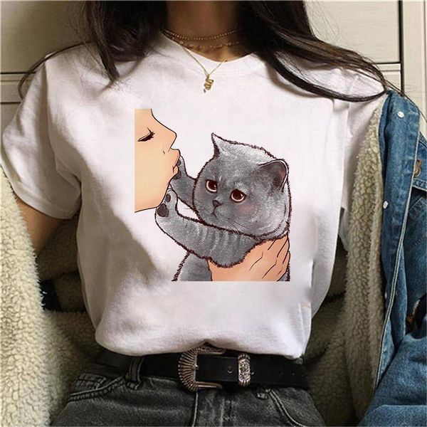 старинные 90s harajuku kiss cats футболка женщин эстетическая рубашка ullzang футболка новая мода топ тройников женский tumblr одежда, White
старинные 90s harajuku kiss cats футболка женщин эстетическая рубашка ullzang футболка новая мода топ тройников женский tumblr одежда, White