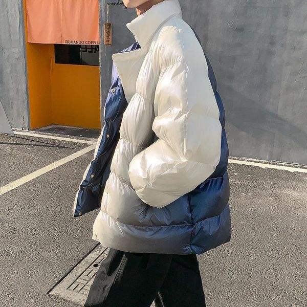 men's down & parkas fashion gradient winter warm thicken oversized men jackets coat 2021 korean outwear parka clothing, Black
men's down & parkas fashion gradient winter warm thicken oversized men jackets coat 2021 korean outwear parka clothing, Black