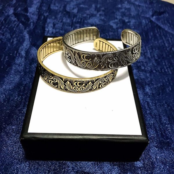 have stamps fashion letter vintage brass bracelet for lady mens women party lovers gift jewelry for bride with box, Black
have stamps fashion letter vintage brass bracelet for lady mens women party lovers gift jewelry for bride with box, Black