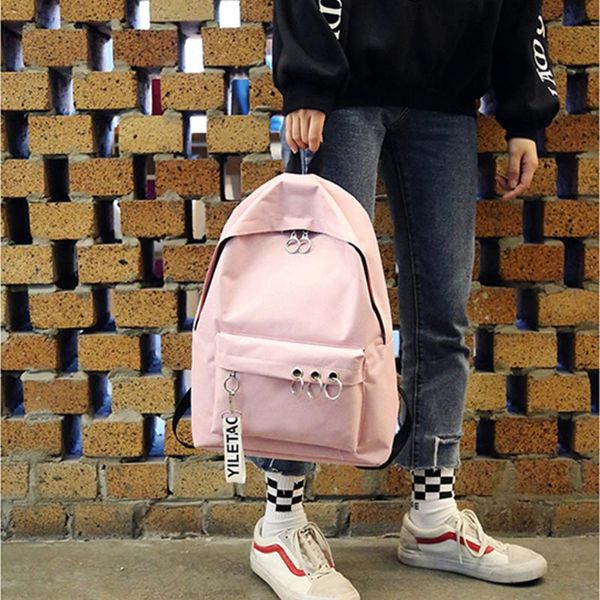 women's backpack women's fashion ring decoration shoulder bookbags satchel travel backpack mochilas escolares para adolescentes
women's backpack women's fashion ring decoration shoulder bookbags satchel travel backpack mochilas escolares para adolescentes