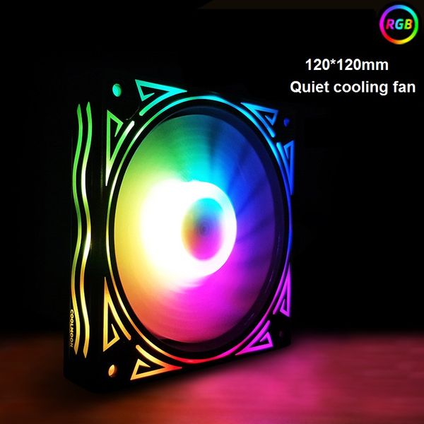 компьютер охлаждающий вентилятор 120 * 120 мм вентилятор rgb гидравлический подшипник тихий вентилятор охлаждения для корпуса пк
компьютер охлаждающий вентилятор 120 * 120 мм вентилятор rgb гидравлический подшипник тихий вентилятор охлаждения для корпуса пк