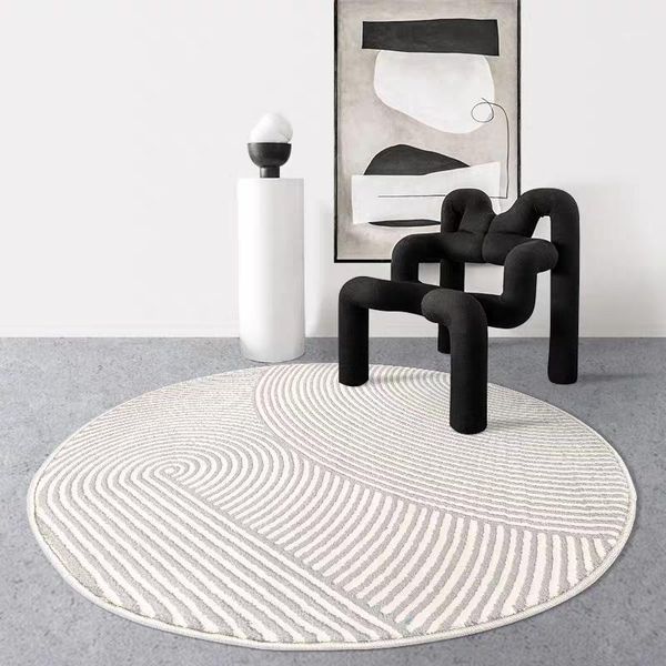round shaped modern style ivory color 3d pattern geometric are rug for villa , big size nordic style home decoration floor mat1
round shaped modern style ivory color 3d pattern geometric are rug for villa , big size nordic style home decoration floor mat1