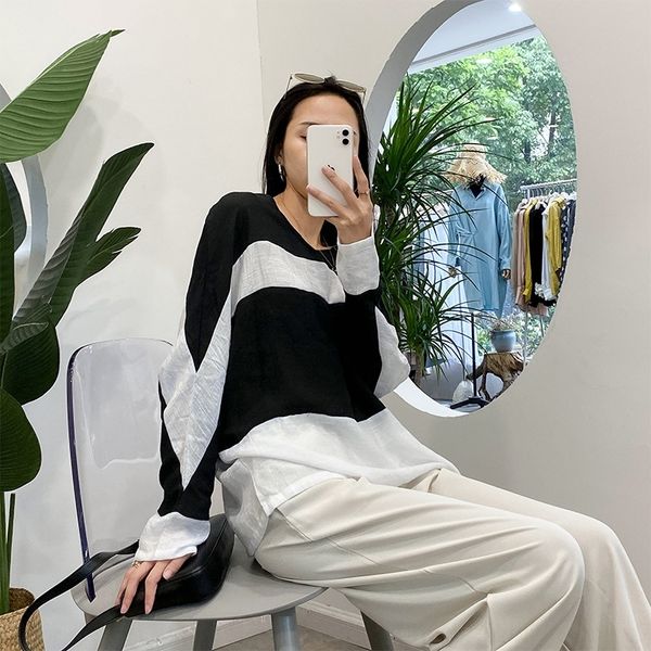 wiip5 full blue fashion autumn new women pure long sleeve anti stripe t-shirt loose long tencel women's v-neck sleeve t-shirt style fas, White
wiip5 full blue fashion autumn new women pure long sleeve anti stripe t-shirt loose long tencel women's v-neck sleeve t-shirt style fas, White
