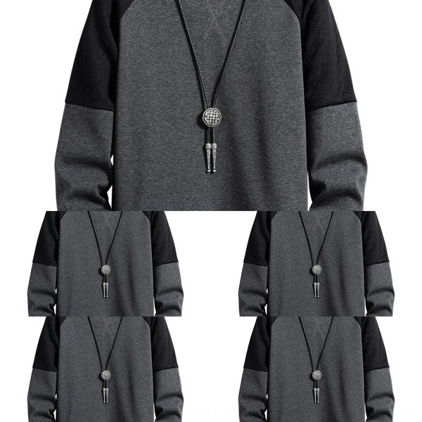 y9elc sweaterbottom spring 2020 autumn new color matching round neck long sleeve coat sweatert-shirt and t-shirt korean loose ins fashion sw, Black
y9elc sweaterbottom spring 2020 autumn new color matching round neck long sleeve coat sweatert-shirt and t-shirt korean loose ins fashion sw, Black
