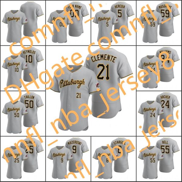 pittsburgh pirates #21 roberto clemente 24 chris archer 55 josh bell men women youth custom gray authentic 2020 road jersey, Blue;black
pittsburgh pirates #21 roberto clemente 24 chris archer 55 josh bell men women youth custom gray authentic 2020 road jersey, Blue;black