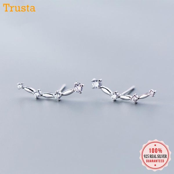 trusta 2021 new 925 sterling silver earring jewelry fashion simple style cz stone stud earrings gift for women teen girls ds1428, Golden;silver
trusta 2021 new 925 sterling silver earring jewelry fashion simple style cz stone stud earrings gift for women teen girls ds1428, Golden;silver