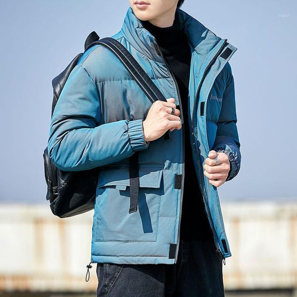 men's wear new cotton padded jacket men's bread jacket loose streetwear hip hop stand collar pocket winter coat1, Black
men's wear new cotton padded jacket men's bread jacket loose streetwear hip hop stand collar pocket winter coat1, Black