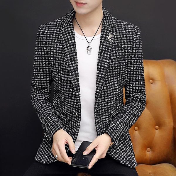 men's suit coat 2021spring new korean bridegroom wedding dress coat male slim casual blazer masculino costume homme mariage luxe, White;black
men's suit coat 2021spring new korean bridegroom wedding dress coat male slim casual blazer masculino costume homme mariage luxe, White;black