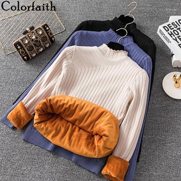 colorfaith new 2019 autumn winter women sweaters bottoming knitted wild thicken lace up solid multi colors pullovers sw5151, White;black
colorfaith new 2019 autumn winter women sweaters bottoming knitted wild thicken lace up solid multi colors pullovers sw5151, White;black