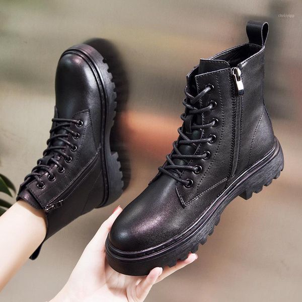 aq469 fashion women boots autumn winter shoes soft bottom genuine leather flat mid calf boots women casual boot1, Black
aq469 fashion women boots autumn winter shoes soft bottom genuine leather flat mid calf boots women casual boot1, Black