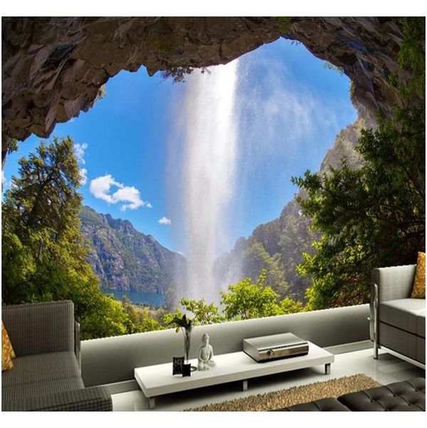 3d p wallpaper cave waterfall natural landscape large wall mural custom wall papers home decor wallpaper liv jllfft xmhyard
3d p wallpaper cave waterfall natural landscape large wall mural custom wall papers home decor wallpaper liv jllfft xmhyard