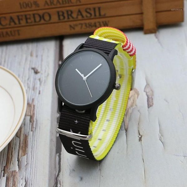 new concept quartz nylon watch punk style men and women watch personality design wristwatch christmas gift1, Slivery;brown
new concept quartz nylon watch punk style men and women watch personality design wristwatch christmas gift1, Slivery;brown