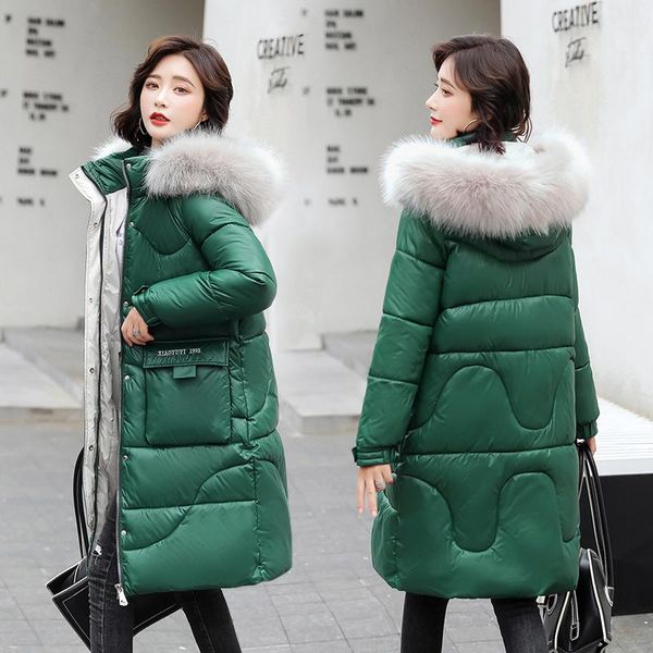 winter women long parkas jackets casual thicken warm hooded parkas coat winter female fur collar padding coats m-xxl, Black
winter women long parkas jackets casual thicken warm hooded parkas coat winter female fur collar padding coats m-xxl, Black