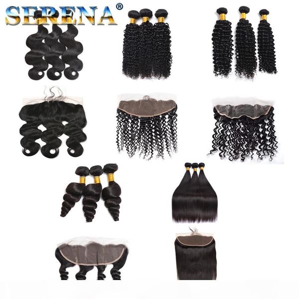 unprocessed brazilian straight body loose deep wave curly 13x4 lace frontal closures peruvian indian malaysian hair and frontal dyeable, Black;brown 
unprocessed brazilian straight body loose deep wave curly 13x4 lace frontal closures peruvian indian malaysian hair and frontal dyeable, Black;brown