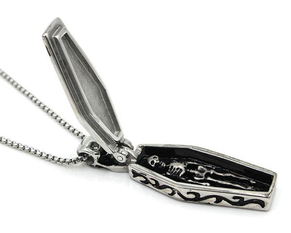 pendant necklaces men hip hop gothic cross alloy coffin necklace women skull skeleton collier femme collares de moda, Silver
pendant necklaces men hip hop gothic cross alloy coffin necklace women skull skeleton collier femme collares de moda, Silver