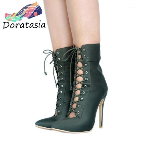 doratasia women pointed toe gladiator shoes thin high heels sandals women mature autumn lace-up hollow sandals1, Black
doratasia women pointed toe gladiator shoes thin high heels sandals women mature autumn lace-up hollow sandals1, Black