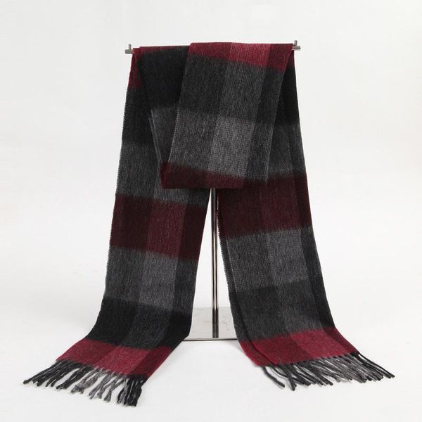 scarves cashmere scarf men's autumn and winter comfortable black red plaid all-match wool shawl women, Blue;gray
scarves cashmere scarf men's autumn and winter comfortable black red plaid all-match wool shawl women, Blue;gray